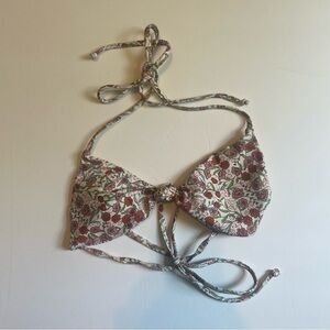 Volcolm Flower Trip Reversible Bikini Top